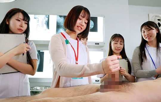 「極楽の彼方」ナースの学生達から性指導ち〇ぽされる暗黒のパラダイス精子搾取