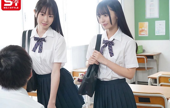 「JK達と」青春真っただ中の幼馴染が女子親友とKiss…涎まみれのキモチ良すぎるアオハル3PSEX